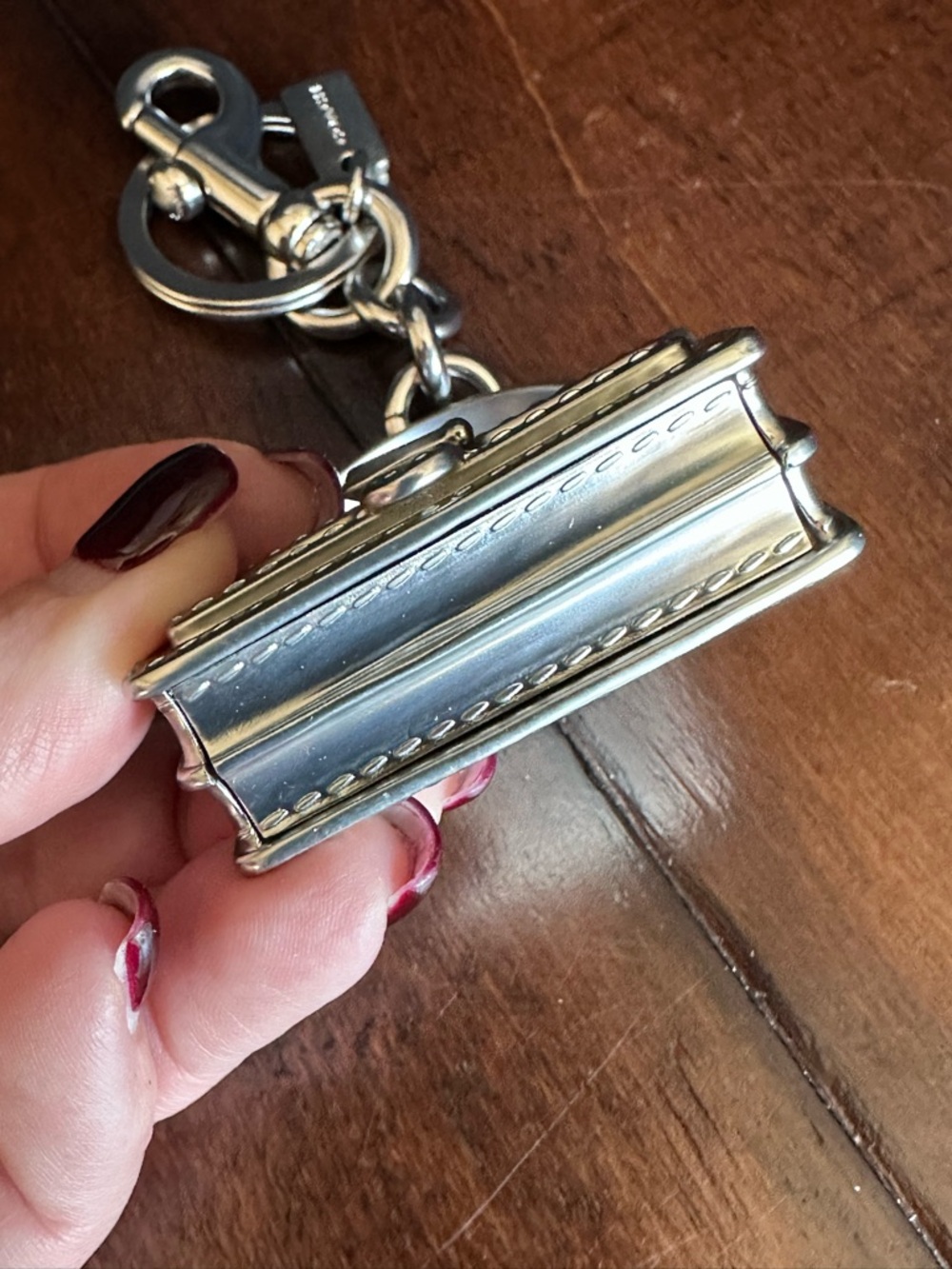 Coach Tabby Bag Charm Keychain NWOT - Picture 9 of 10